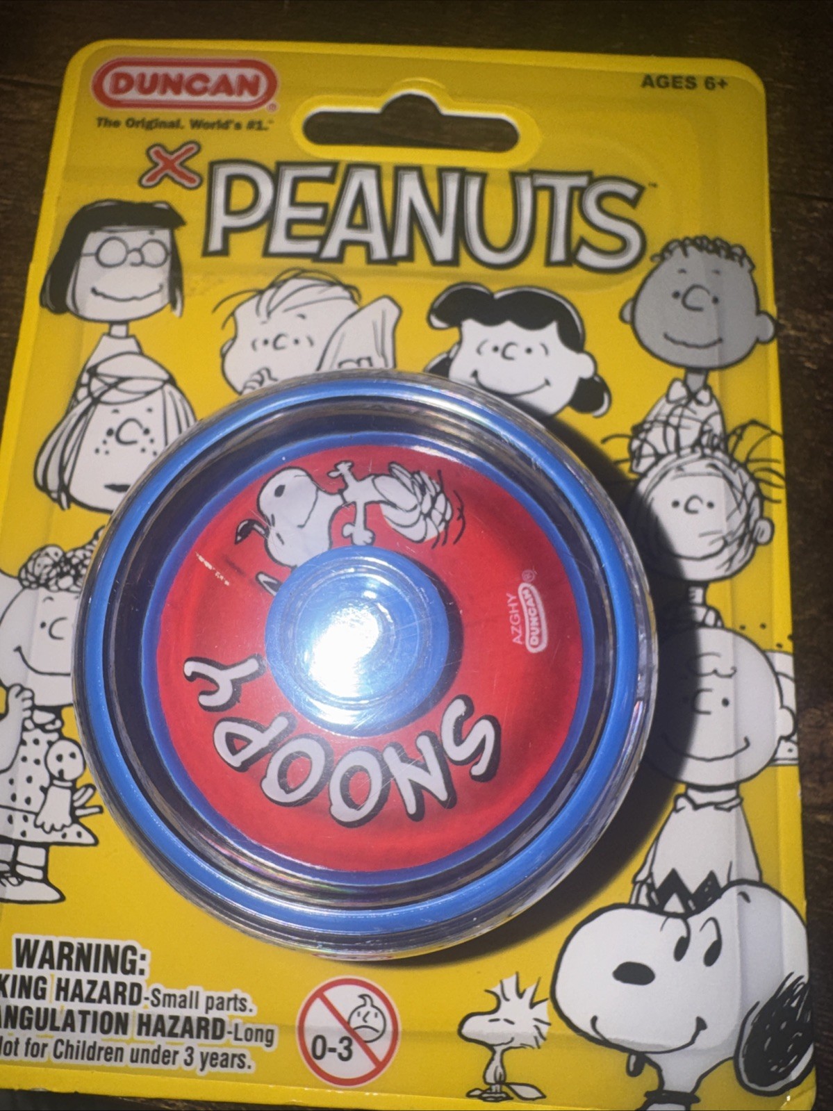 Duncan Yo-Yo Peanuts Clear With Snoopy Brand New 2025 Fast Shipping See Pics
