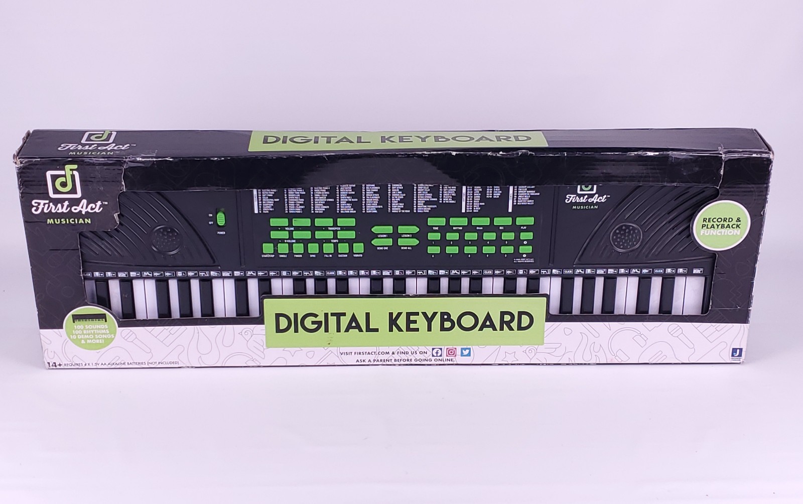 First Act Piano Keyboard Synthesizer and More