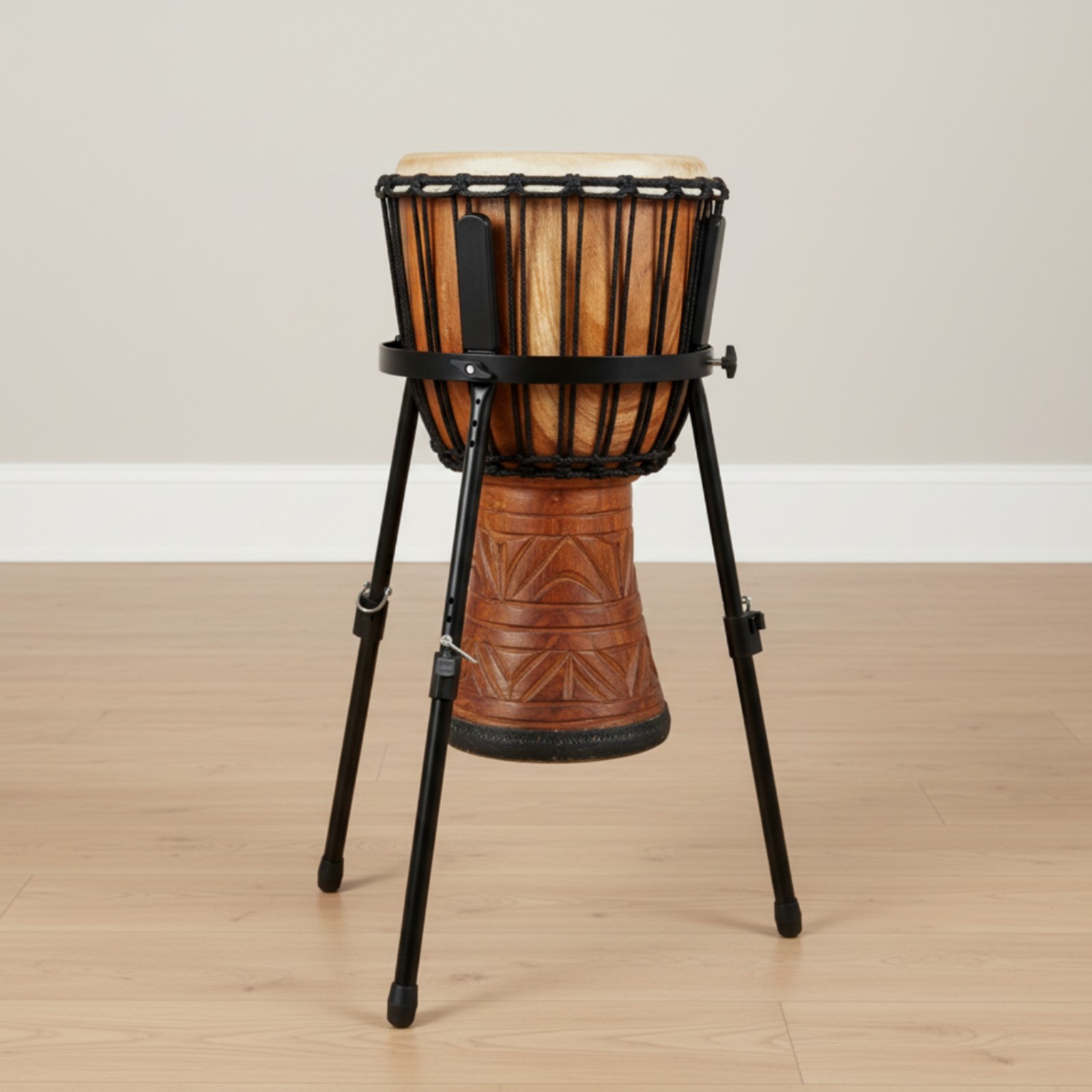 Hand Drum Stand Foldable Instrument Holder Portable