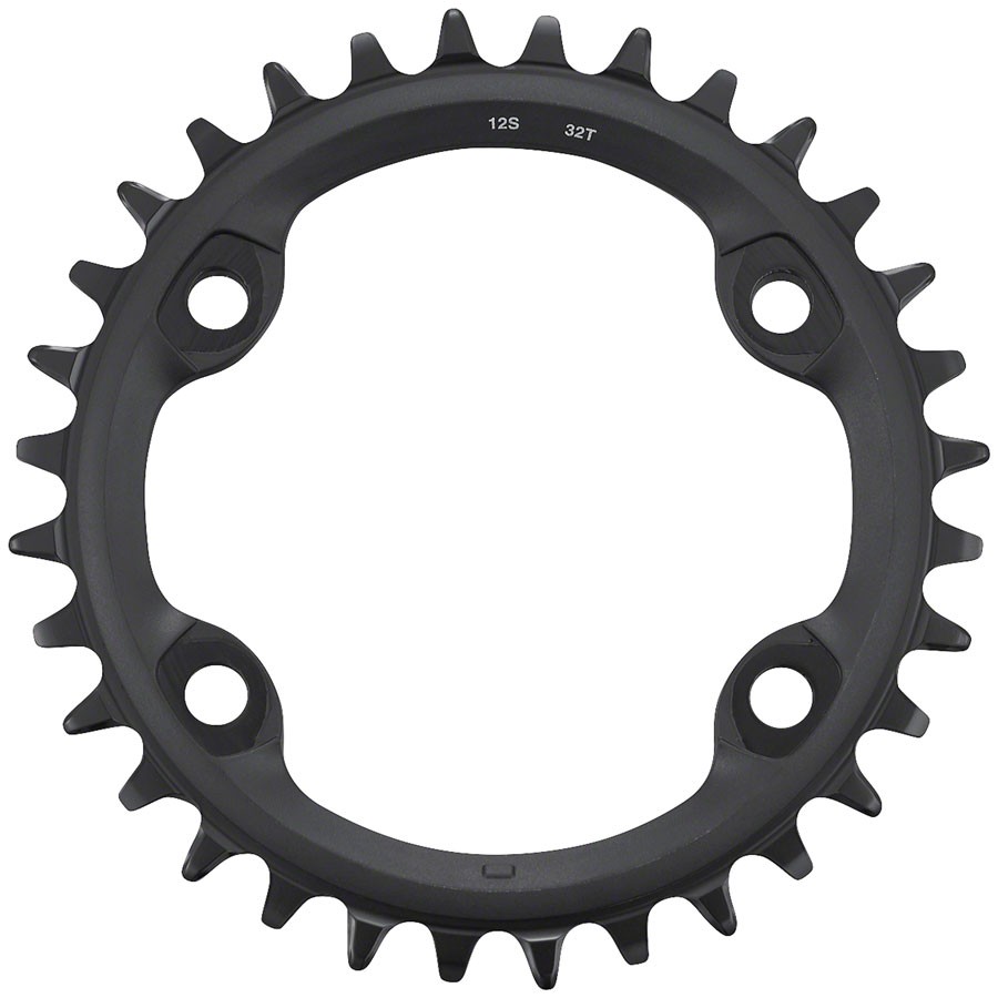 Shimano FC-MT610 32T Aluminum Chainring for 12-Speed MTB & Road Bikes, Black
