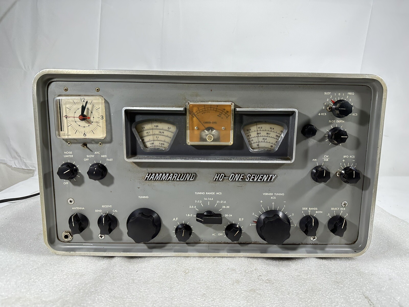 Vintage Hammarlund HQ-One Seventy ~  Ham Radio Receiver ~ HQ-170 ~ UNTESTED