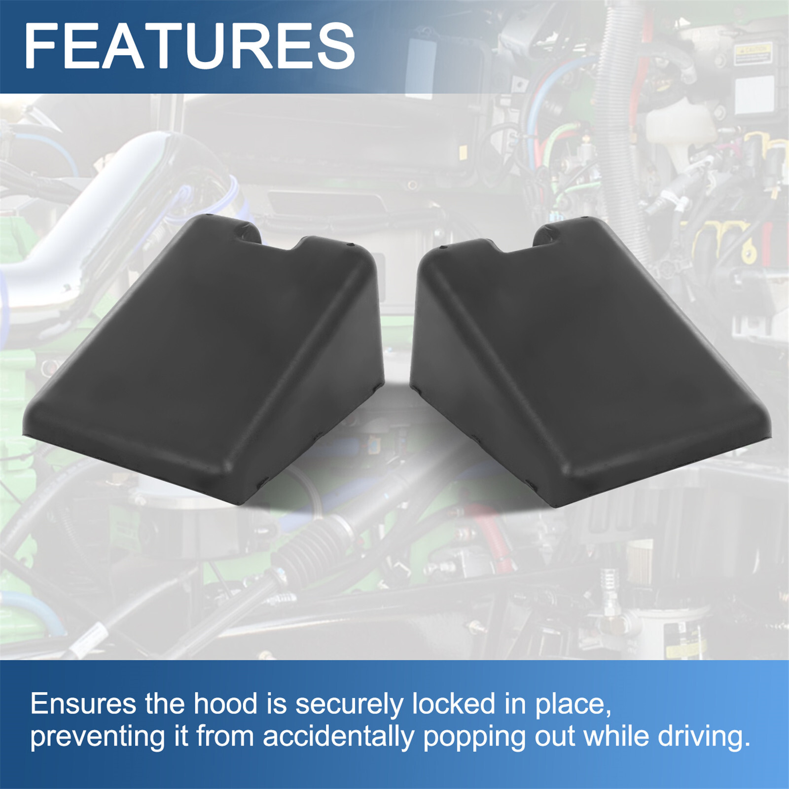 2Pz Hood Bumper Support For Peterbilt 567 579 Kenworth T680 T880 M75681 L85-6081