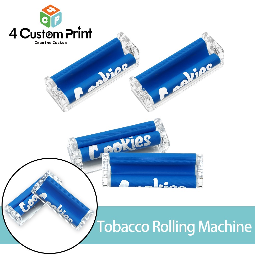 2 Packs 70mm Cigar Cigarette Phatty Phat Rolling Machine - BLUE ROLLER