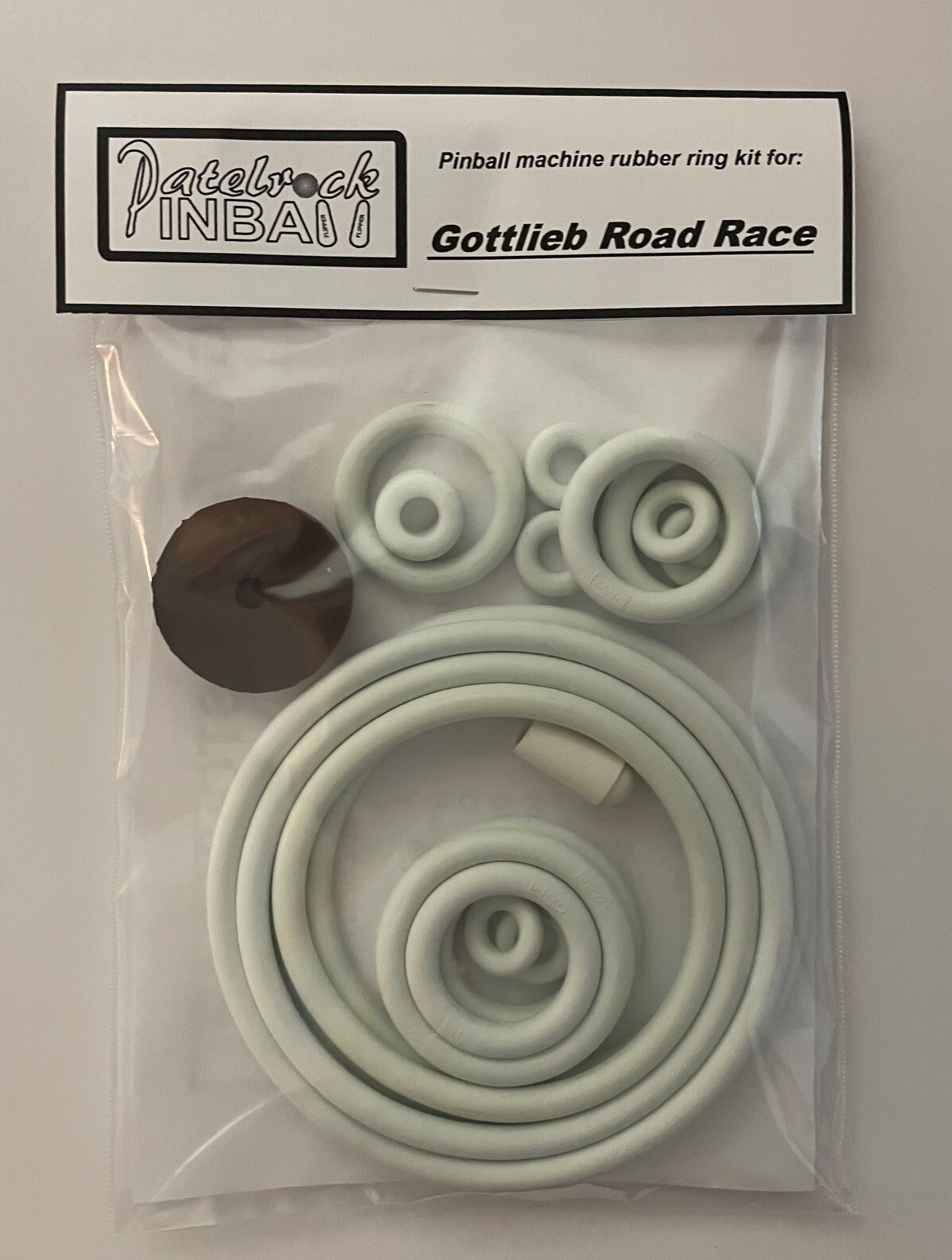 1969 Gottlieb Road Race Pinball Machine Rubber Ring Kit