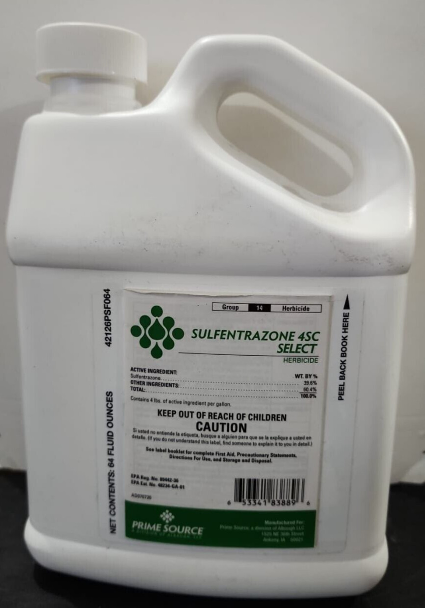 PRIME SOURCE SULFENTRAZONE 4SC SELECT  ~ 64 fl.oz.
