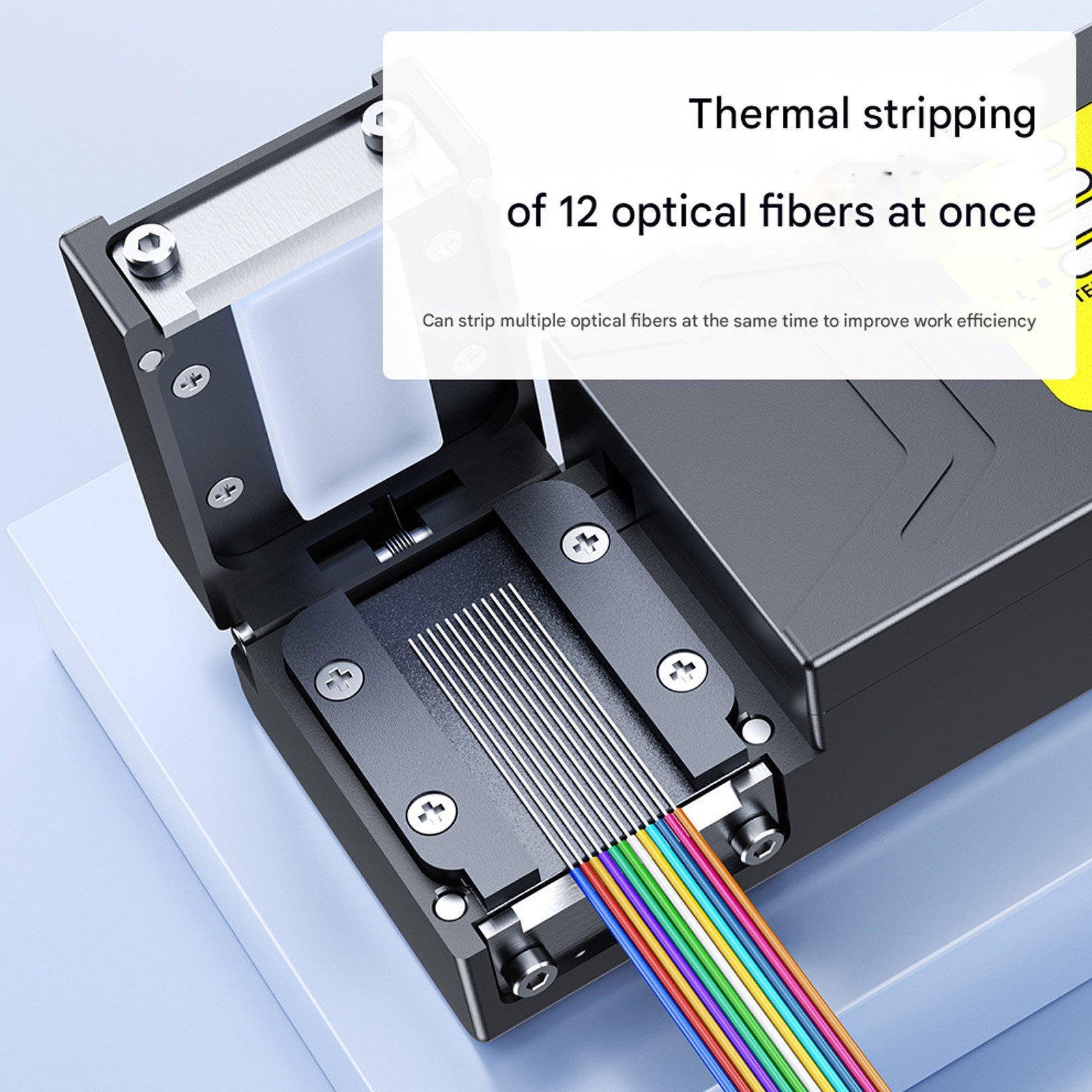Fiber Optic Thermal Stripper Rechargeable Auto Heating Efficient Stripping Toofe
