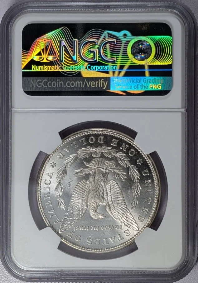1885 Morgan Silver Dollar NGC MS-63