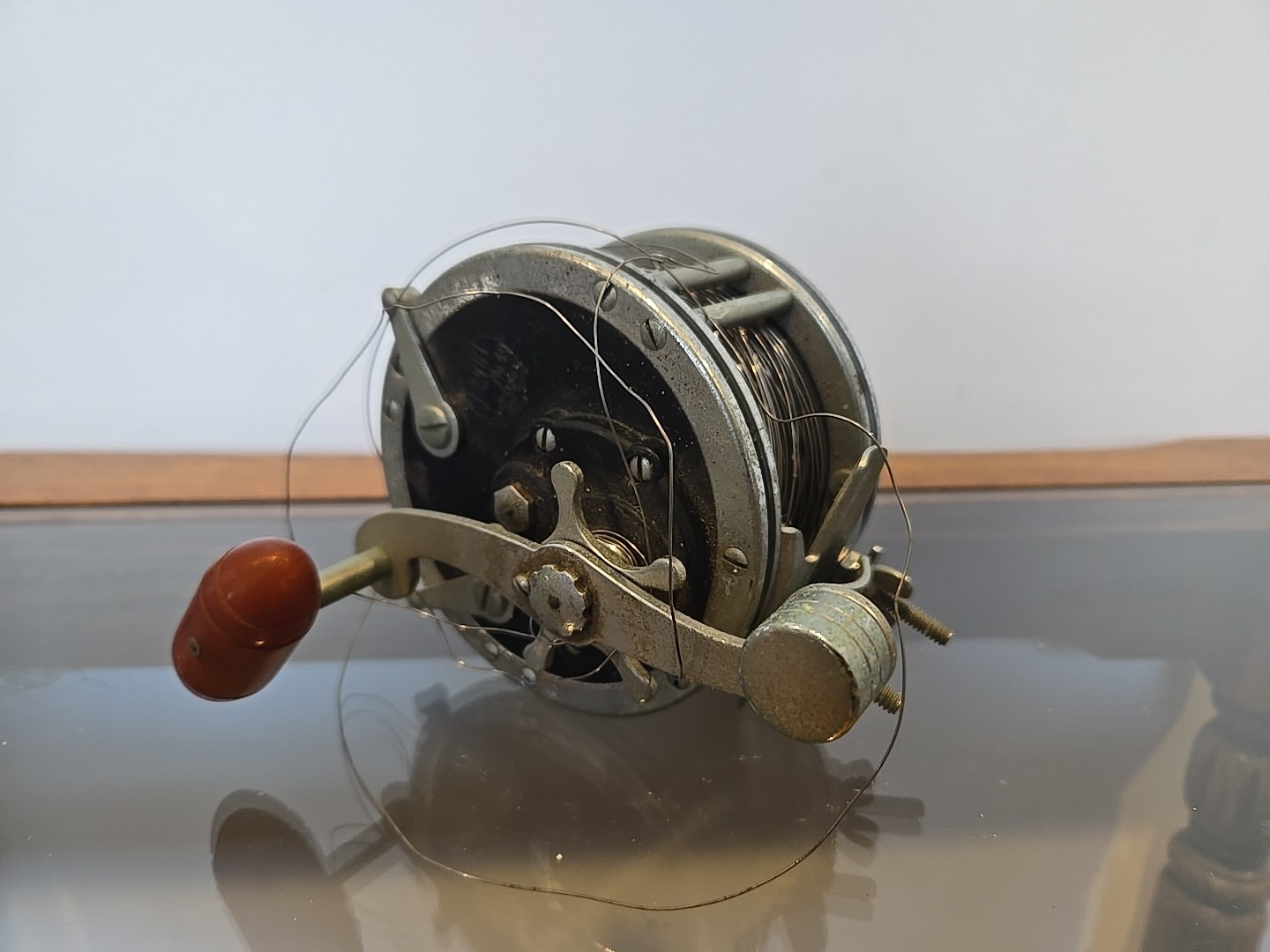 Vintage Penn No. 49 Super Mariner Fishing Reel - Deep Sea Trolling - Made in USA