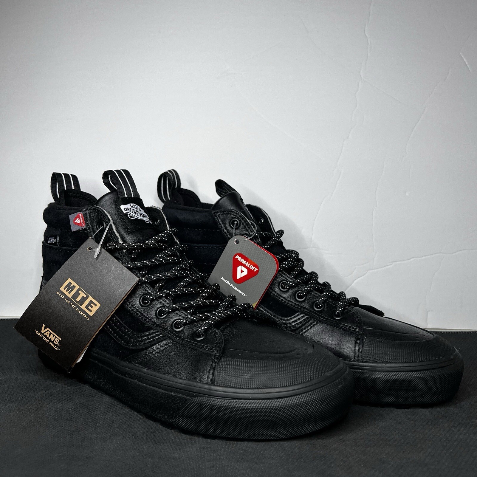 Vans SK8 HI MTE 2 Primaloft Hydroguard Black Mens Shoes Sz NEW*