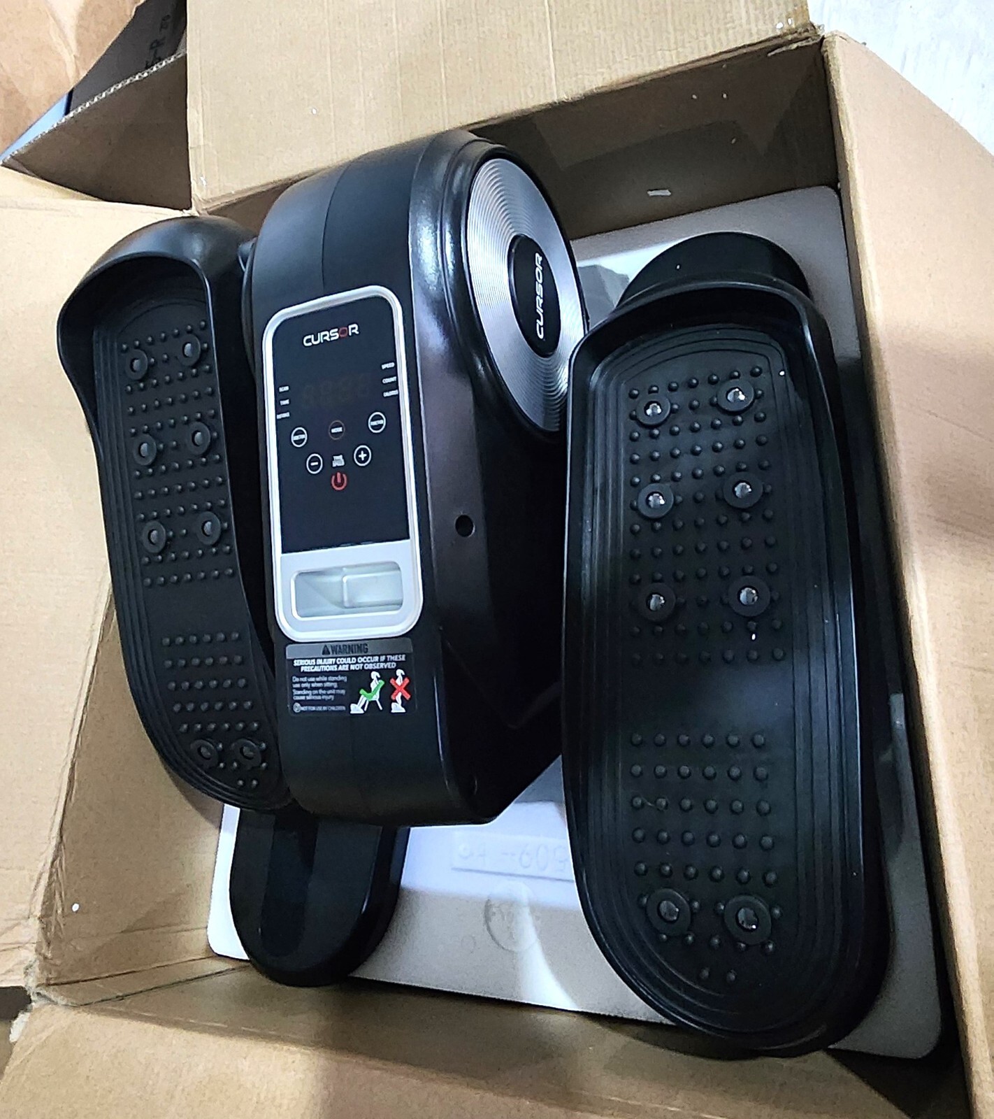 CURSOR C5 Under Desk Elliptical Machine, Electric Seated Pedal Exerciser
