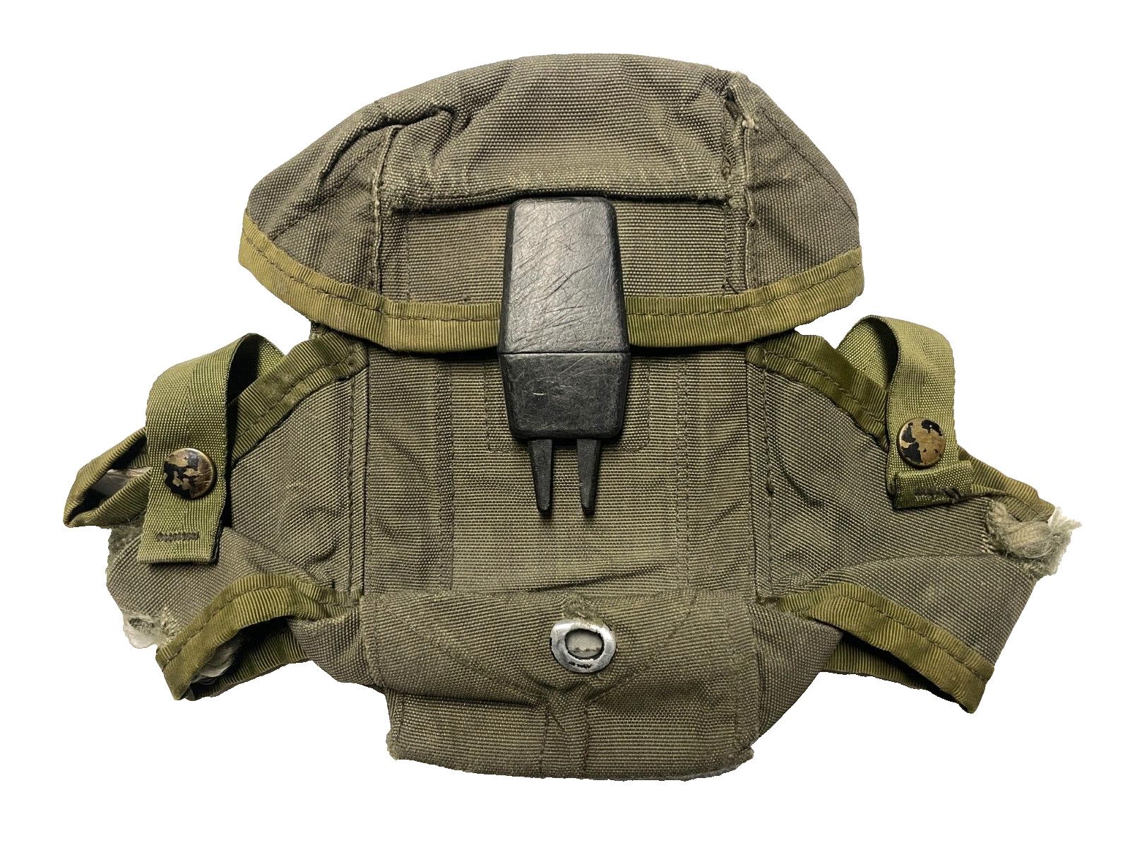 Damaged - Military Alice Magazine Pouch LC1 Small Arms Ammo Case Green 30 Mag