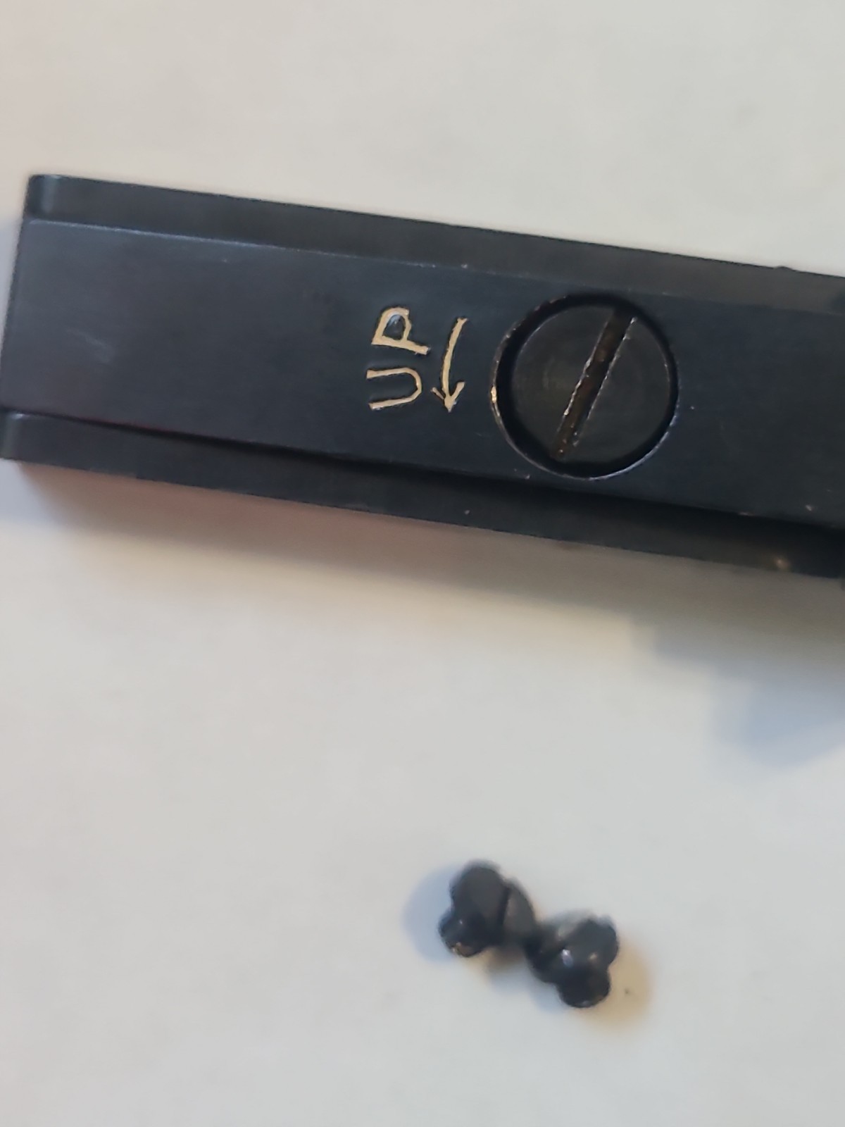 Traditions Inline .50 Cal. Muzzleloader Rear Sight COMPLETE With Screws