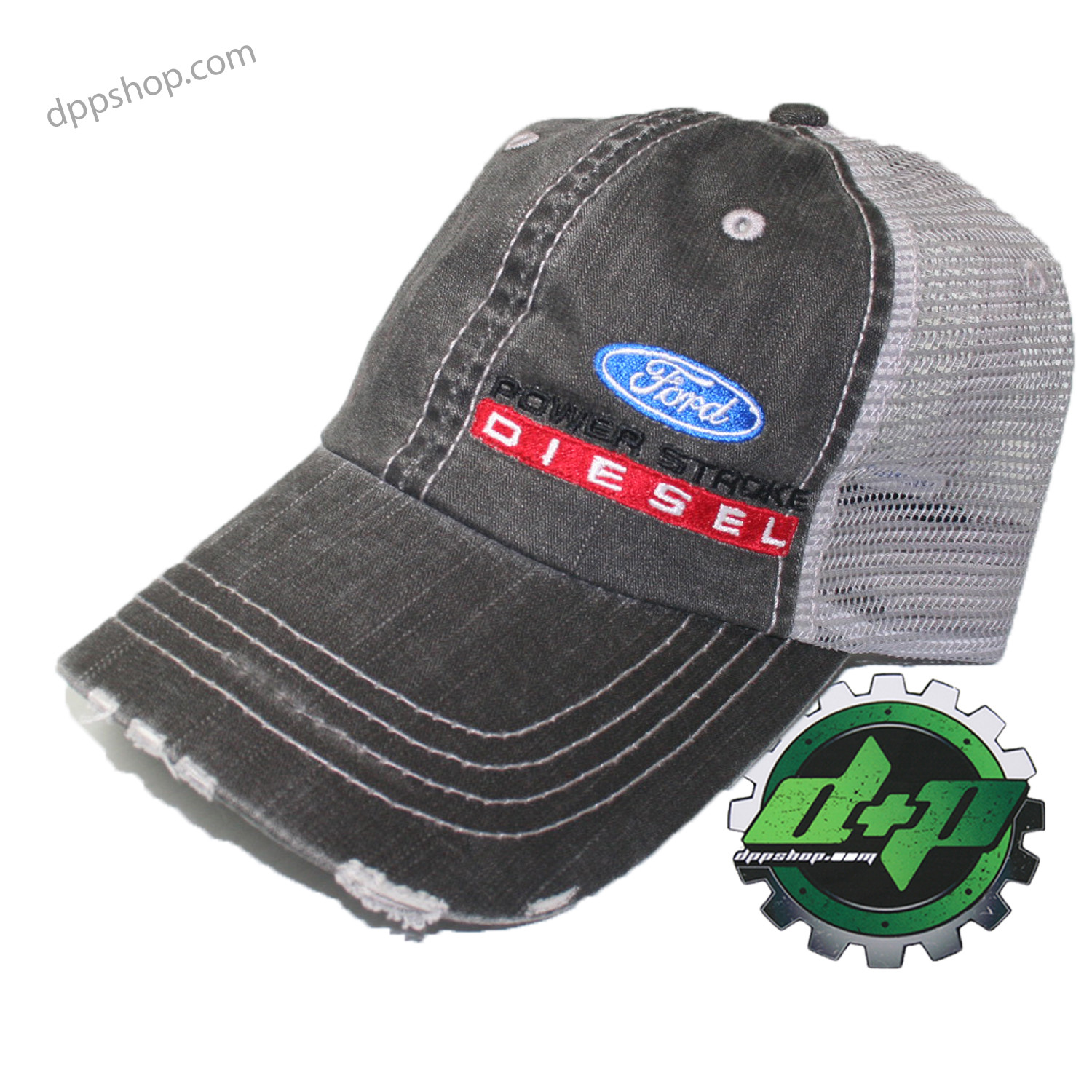 ford powerstroke diesel ball cap hat summer mesh back trucker POWER STROKE gear