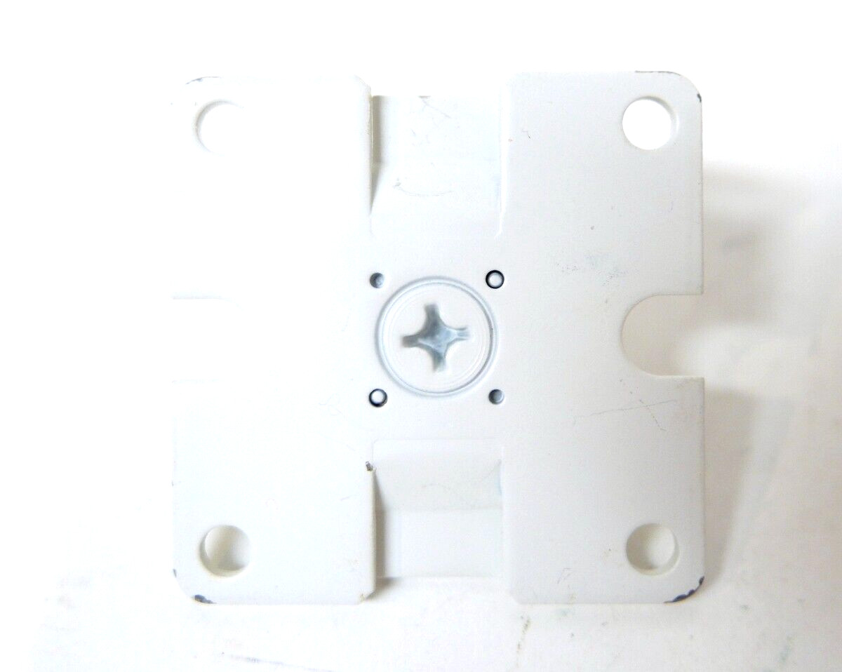 Universal Wall/Ceiling Speaker Mounting Bracket Only (White) 2" x 2"