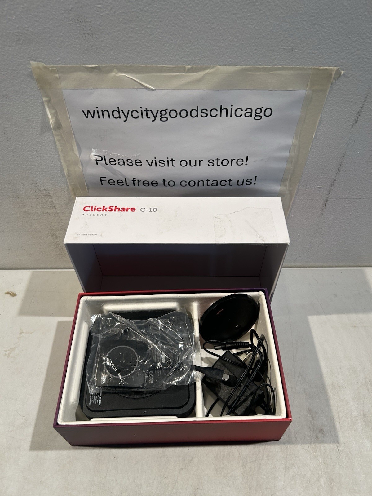 Barco ClickShare C10 Wireless Presentation & Collaboration System 2nd Generation
