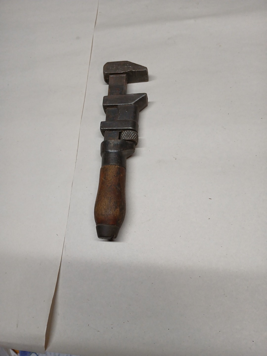 Vintage P.S. & W. Co.  0 to 1" Adjustable Monkey Pipe Wrench | Cleveland O. USA