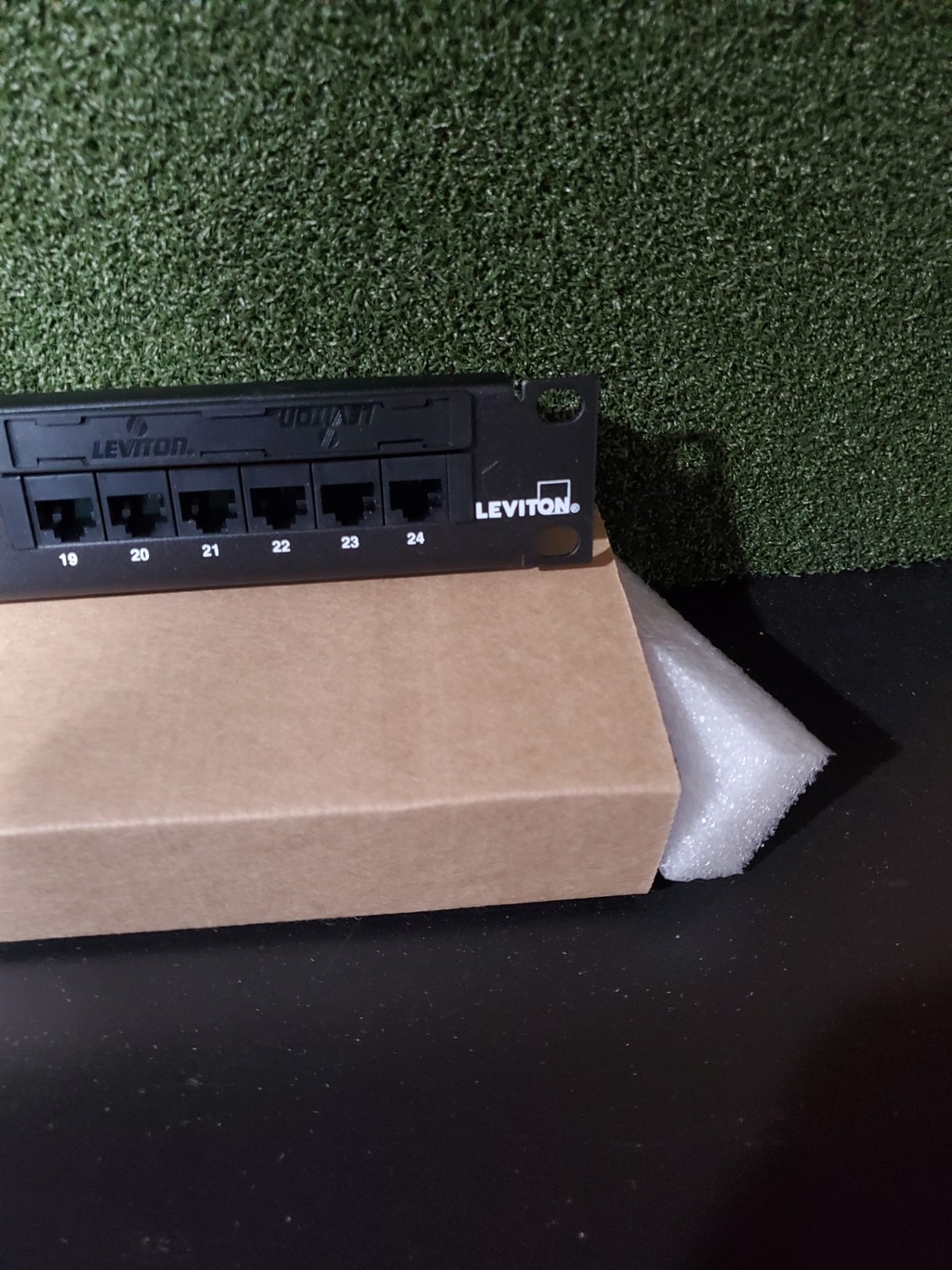 Leviton Cat6 Patch Panel T568B