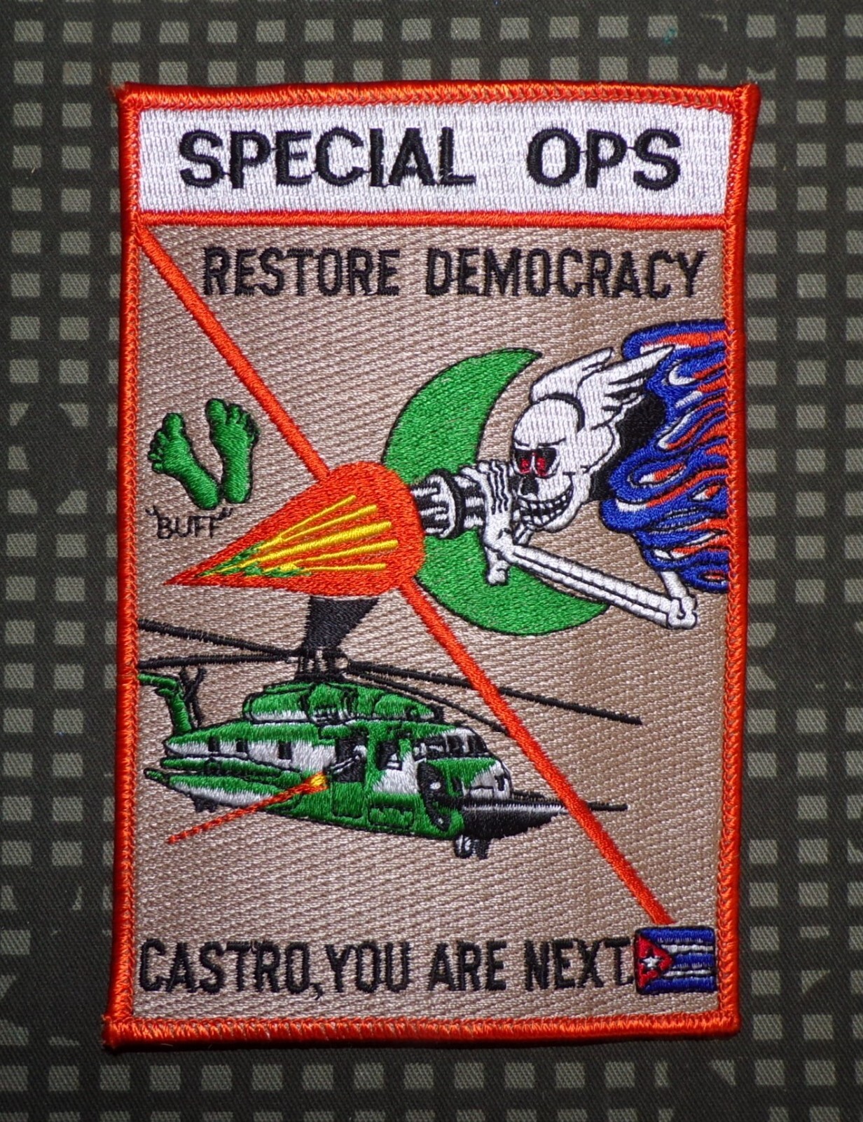 Spec Ops Operation Restore Uphold Haiti 1991 Commemorative Embroidered Patch