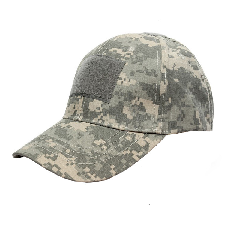 Tactical Foldable Mesh Mask With Airsoft Paintball Baseball Cap ACU