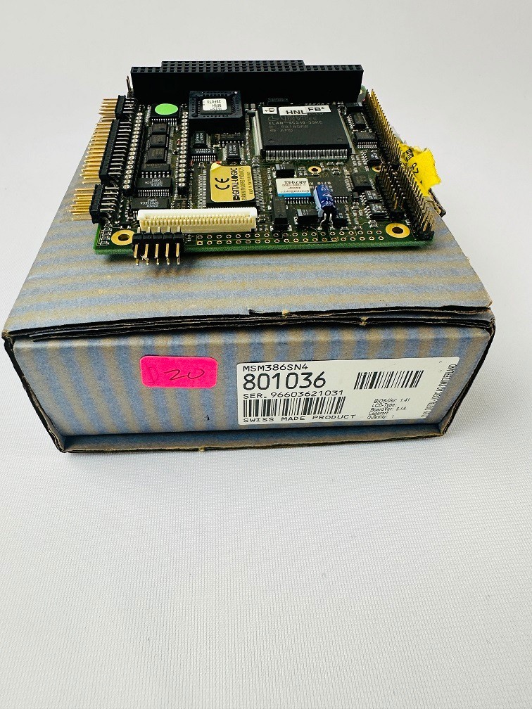 Digital Logic MSM386SN4 PC/104 CPU Board