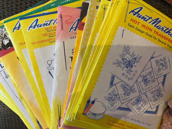 Iron On Vintage Transfer Patterns - Pick and Choose From Dropdown List