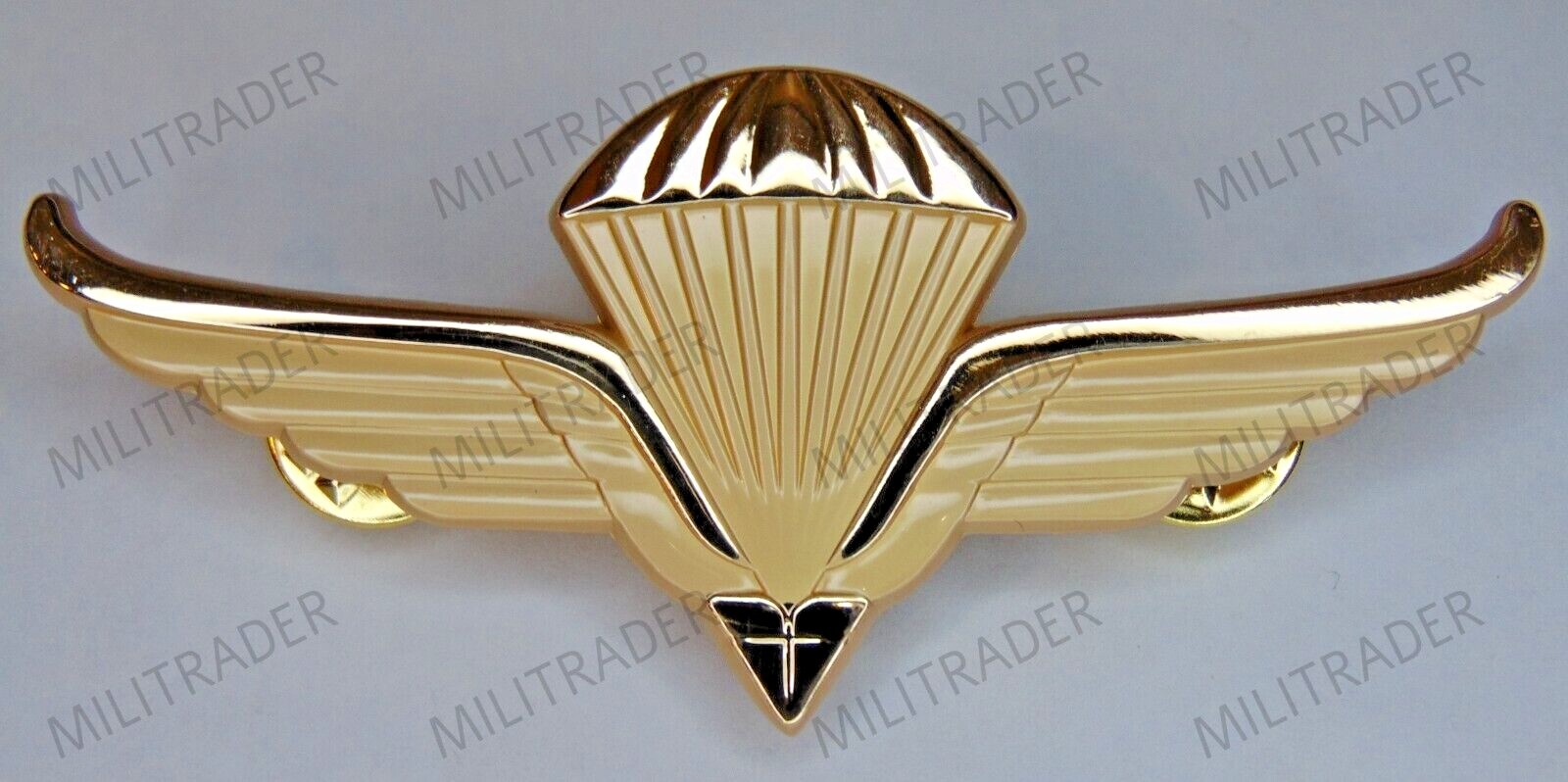 Norway Norwegian Static Jump Wings Badge (Gold)