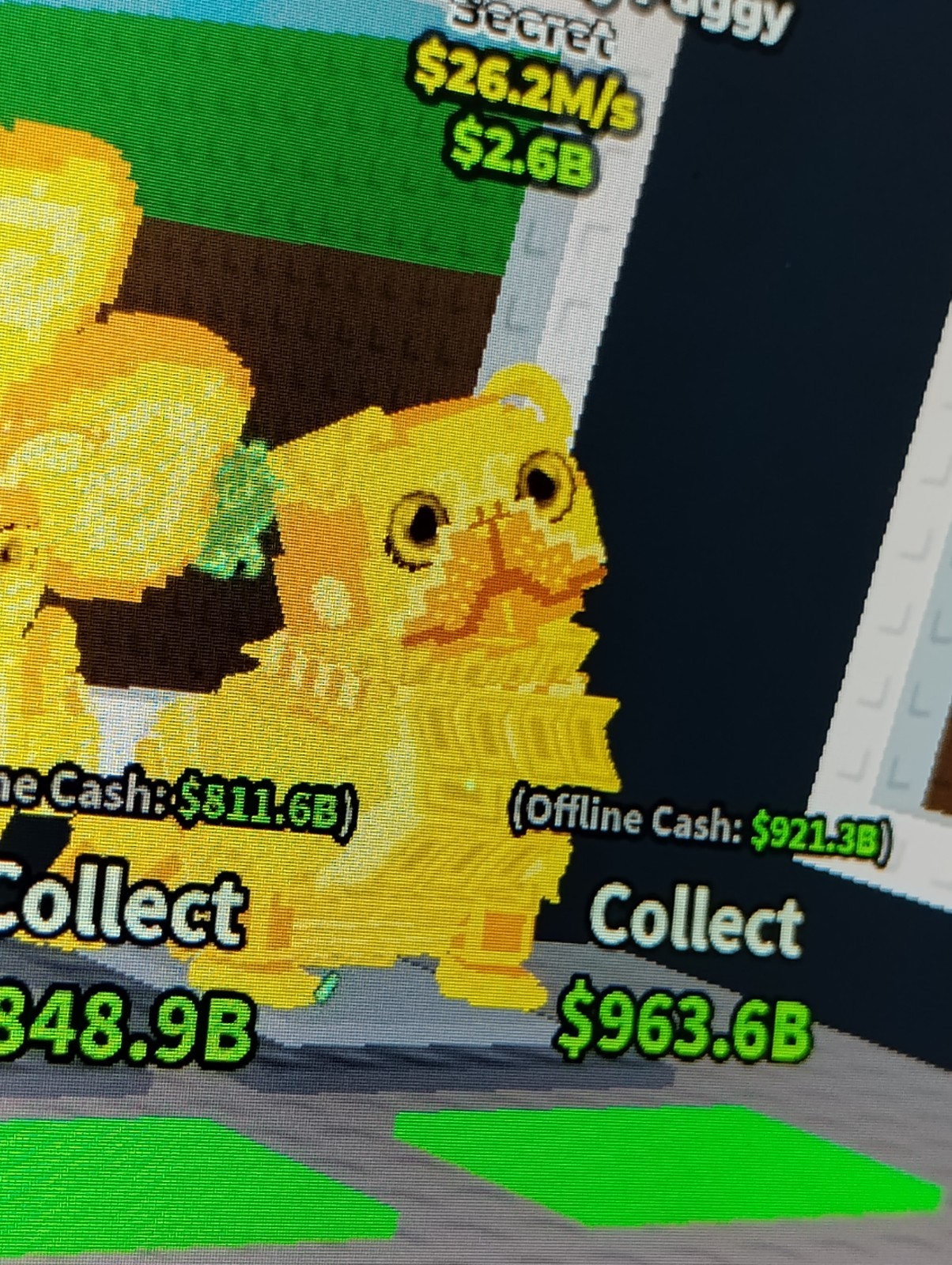 Secret Golden money money puggie Item Asset Virtual Collectible In-Game Asset
