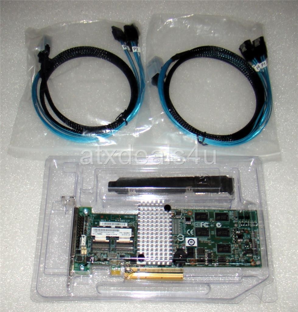 LSI Logic L3-25121-79D 6GB/S PCIe 2 x8 SAS SATA Raid Controller Card New