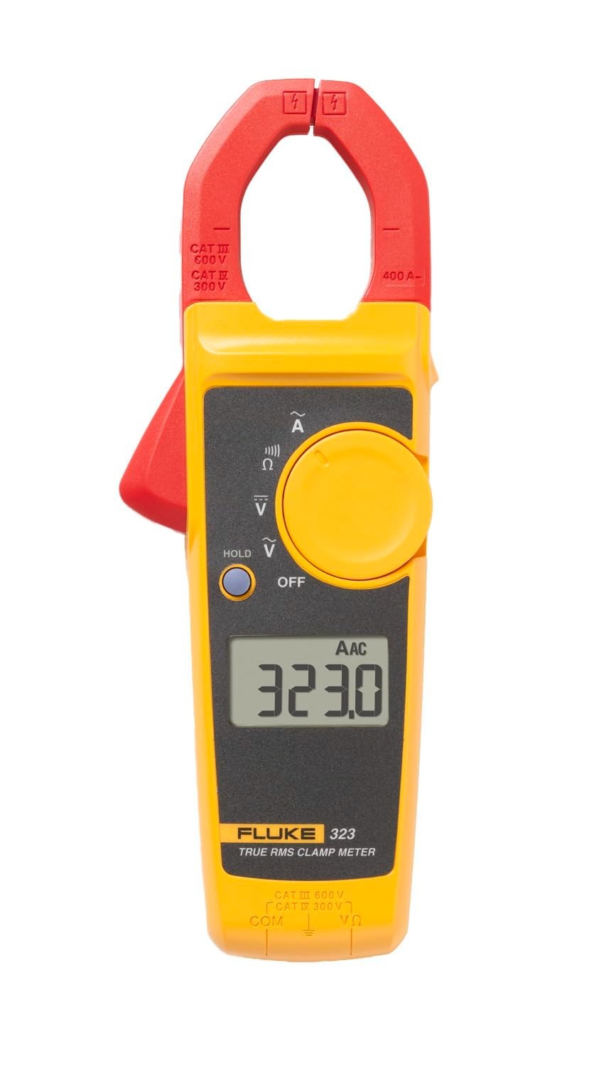 New Fluke 323 Clamp Meter for Commercial/Residential Electricians, Fast Shipping