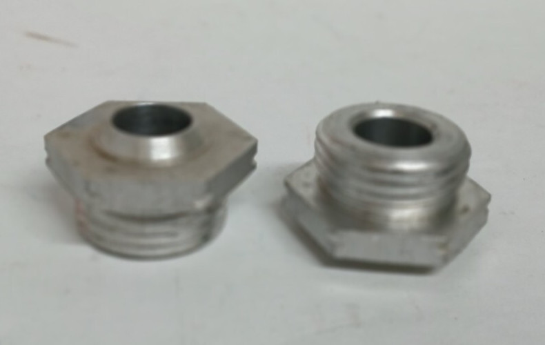 Lot of 2 Gas Regulator Aluminum Orifice 3/8" #757631