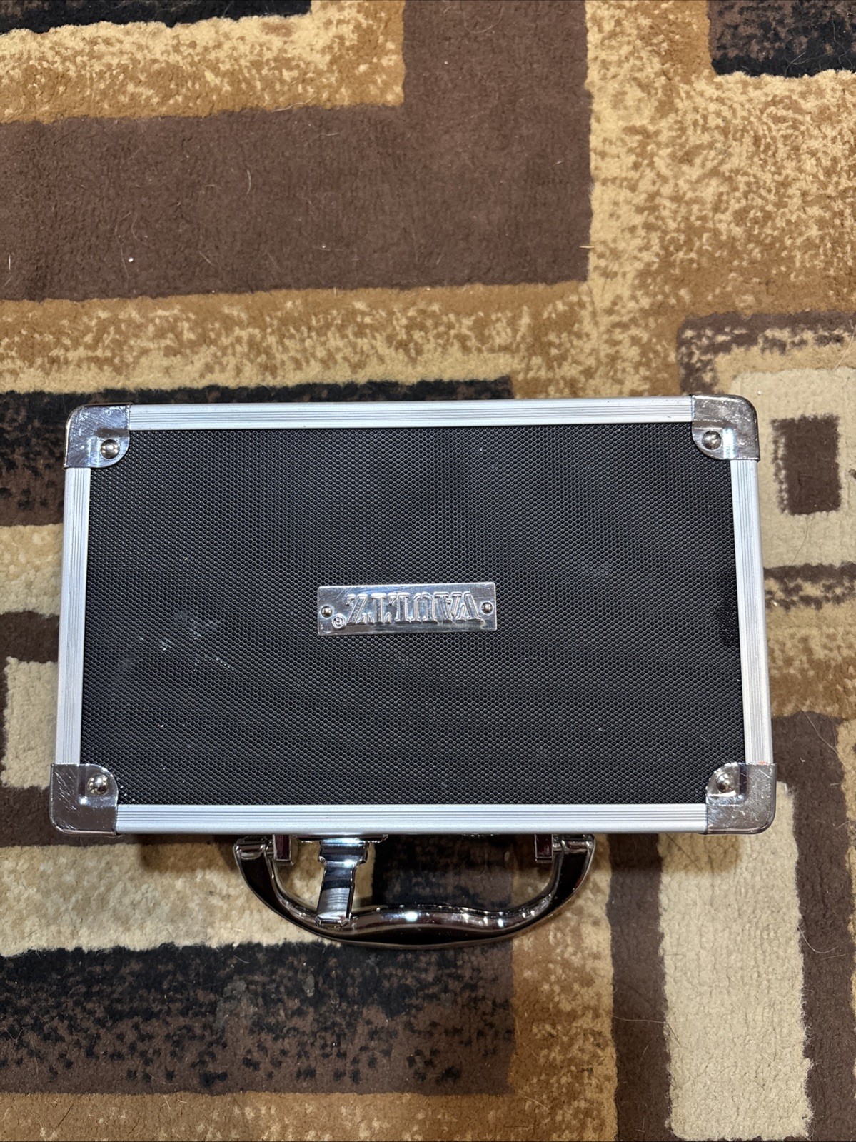 VAULTZ Locking Medicine Case Combination Lock Box Portable Case 8.25x5x2.75