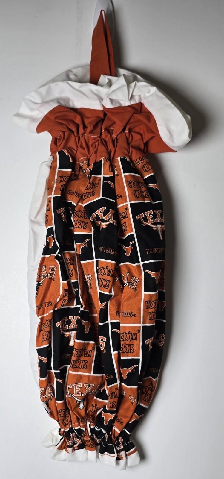 U T Texas Longhorns Plastic Bagholder Dispenser