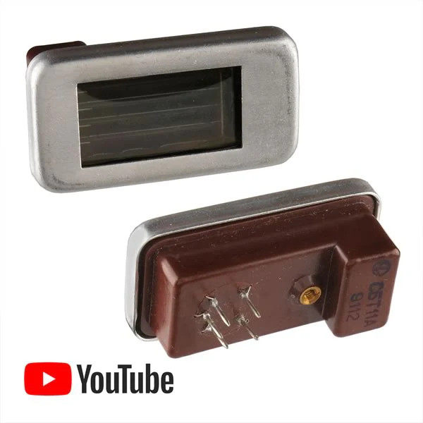 C8093 ^ SBT-11A/ CBT-11A Alpha, Beta and Gamma Mica Window Geiger Tube