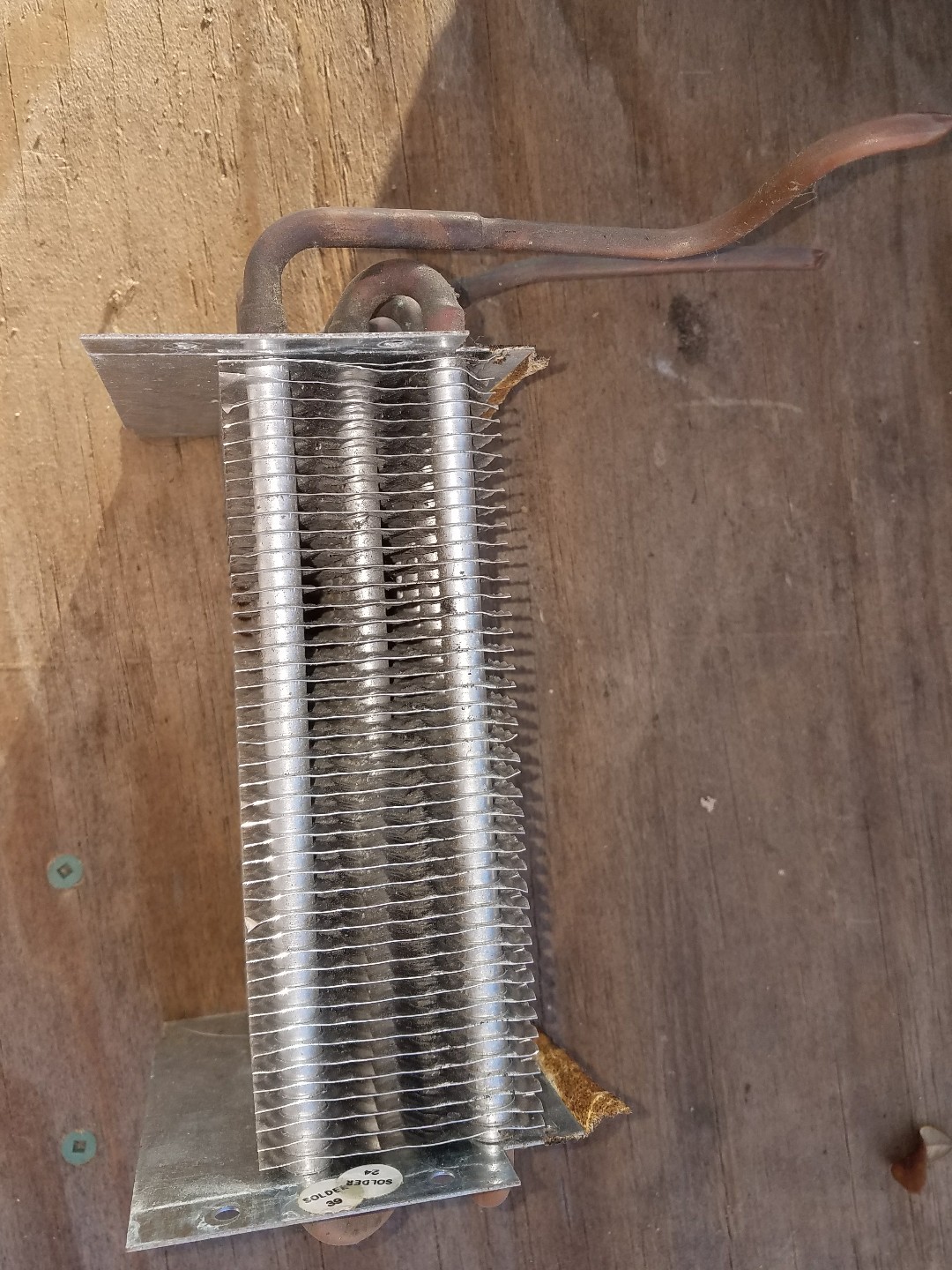 scotsman ice machine CONDENSER coil from model #dce33pa-1wb