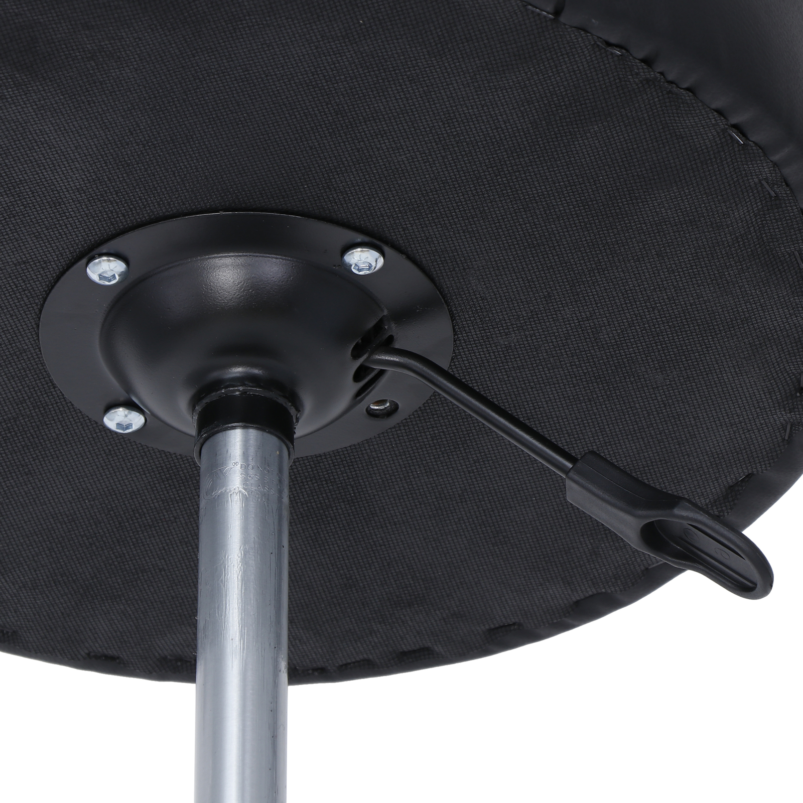 2PC Adjustable Hydraulic Stools Spa Salon Stools Swivel chairs Thick Pad Black
