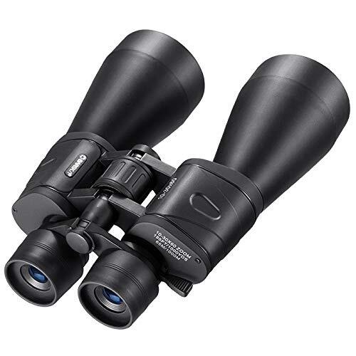 BARSKA 10-30x60 Gladiator Binocular with Ruby Lens Black