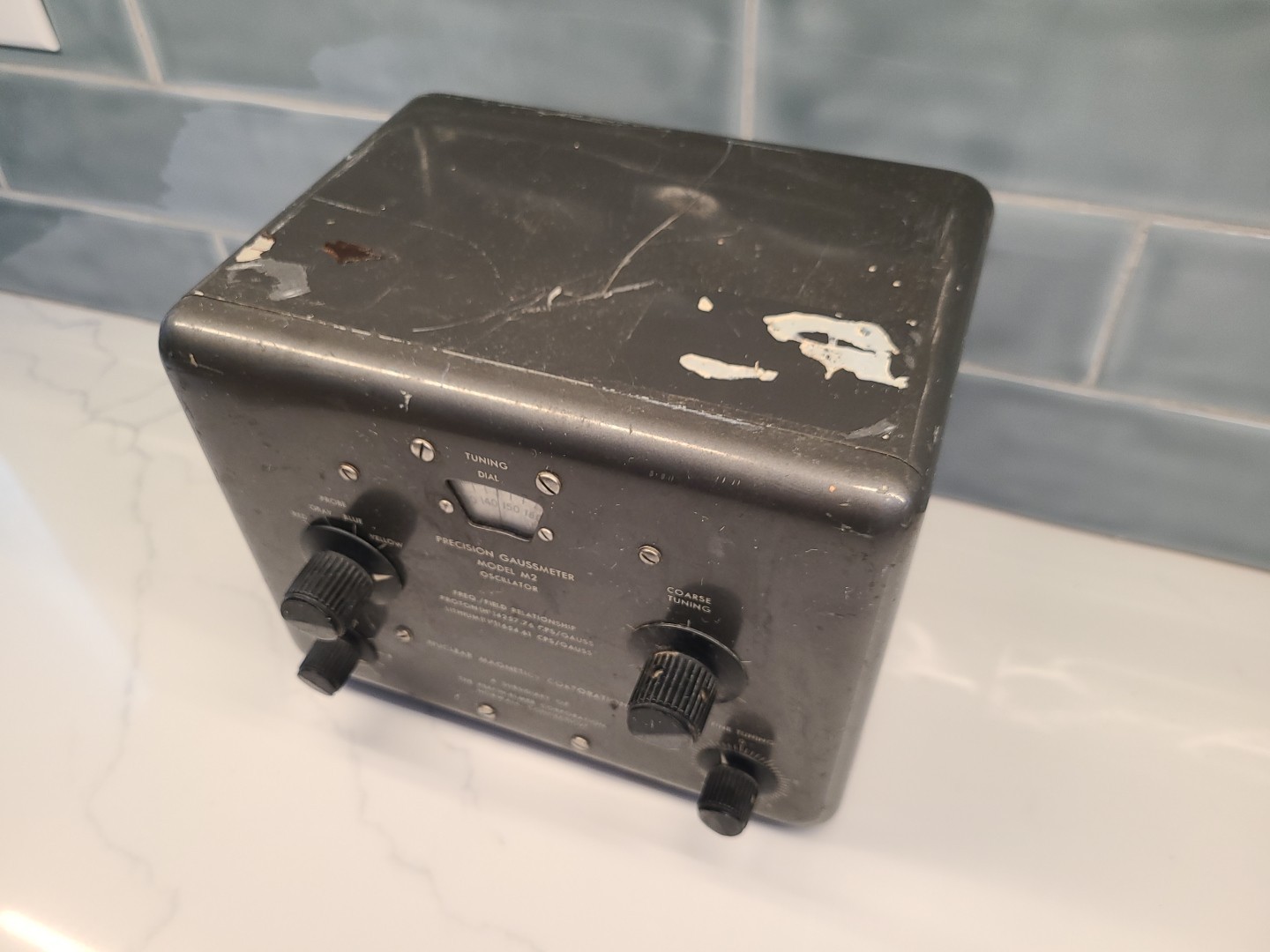 Model M2 Precision Gaussmeter, Nuclear Magnetics / Perkin Elmer, No Cords