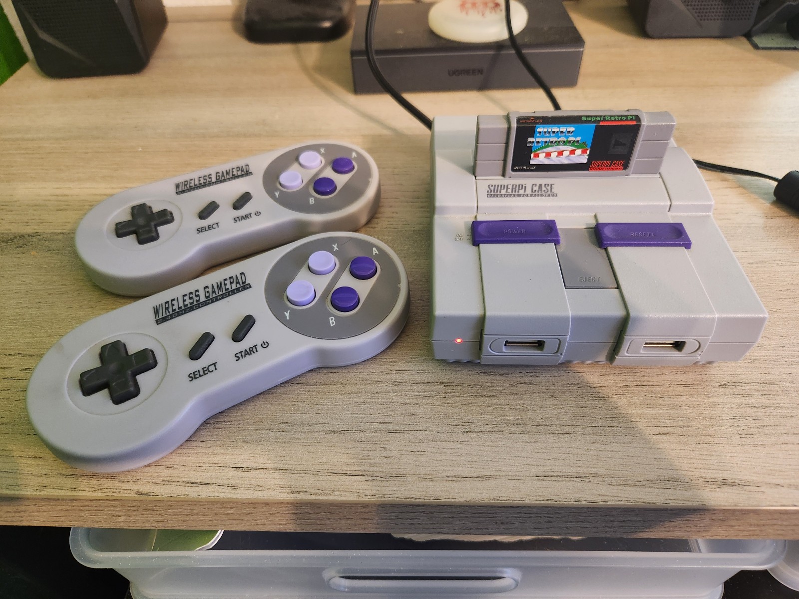Emulation Console - Raspberry Pi 3B, Wireless Controllers, SD Card READY TO PLAY