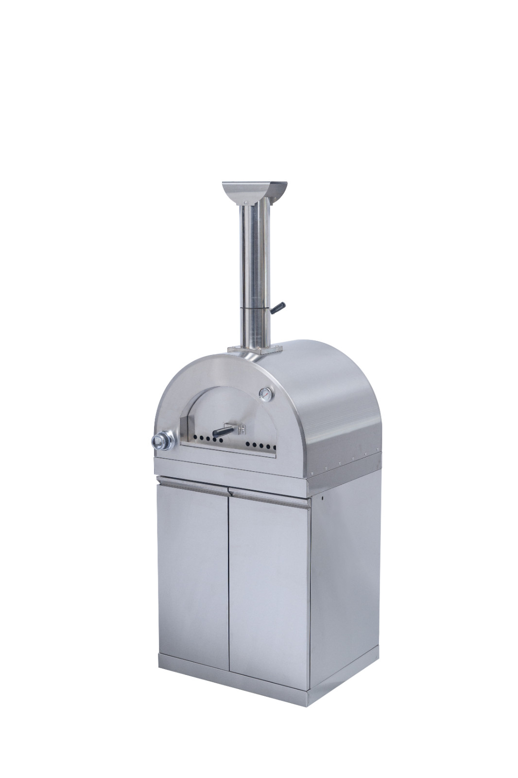 35000 BTU Stainless Steel Gas Pizza Oven for 16-inch Pizzas