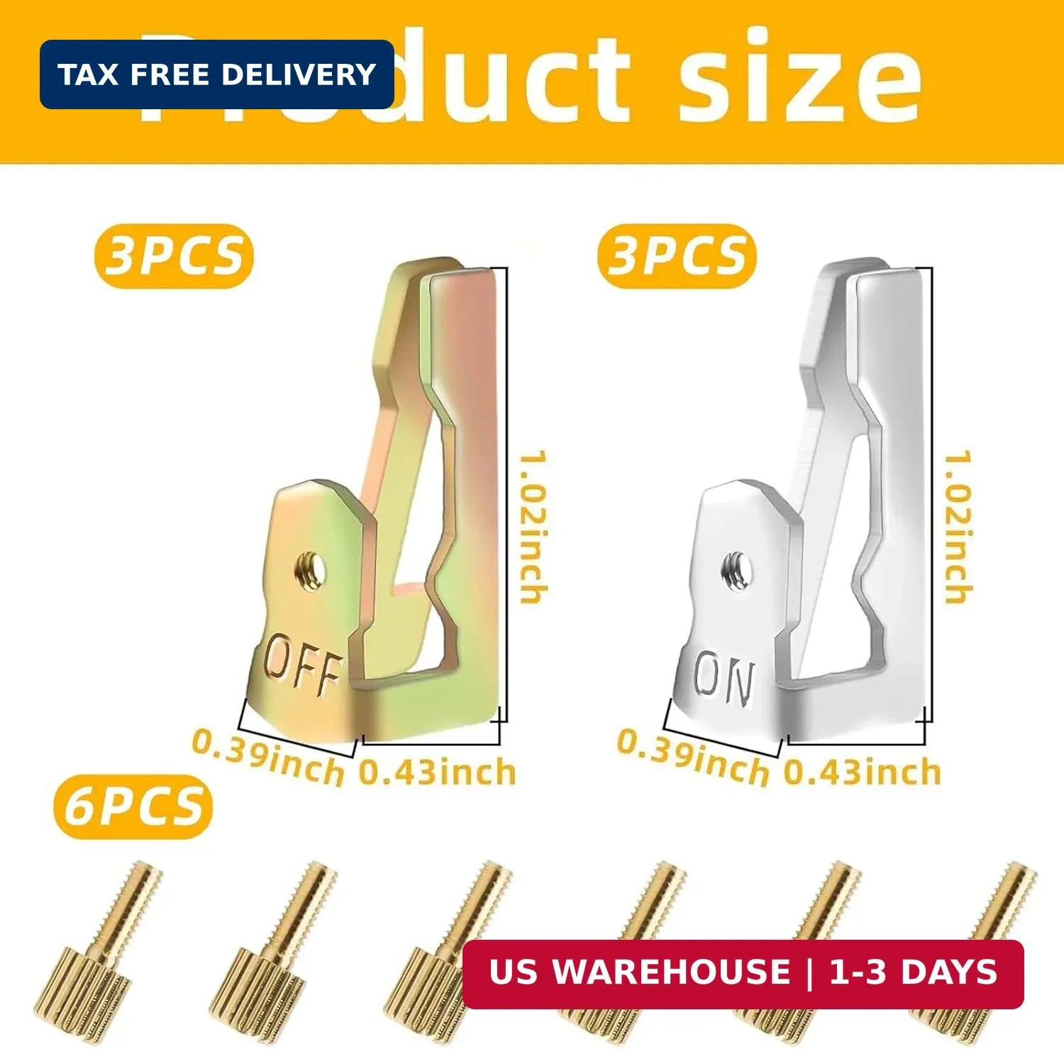 6 PCS Time Switch Replacement Trippers Kit Compatible with Intermatic 156T1978A