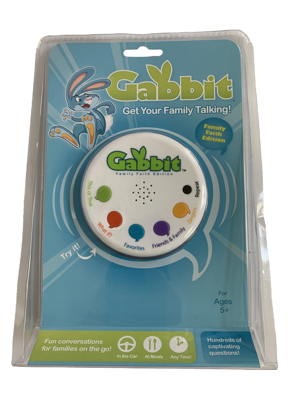 Gabbit Preloaded Digital Audio Player Christian Living Family Faith Edition New