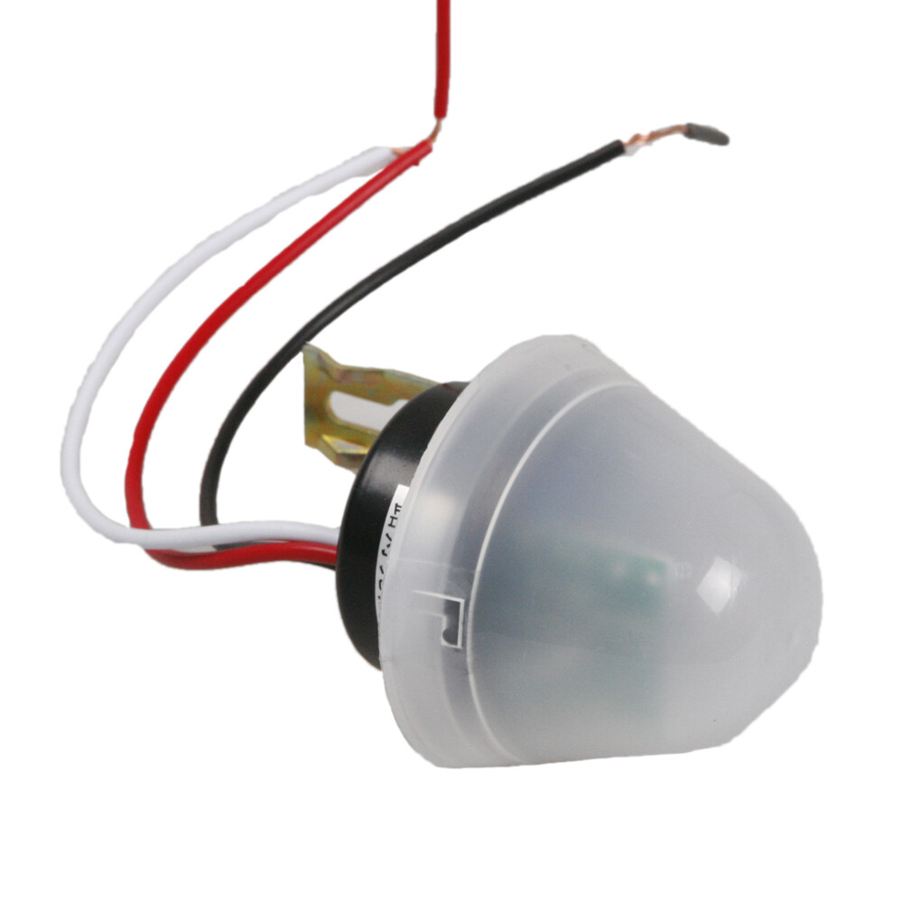 2PC AC/ DC 12V Ajustable Auto On Off Light Switch DC AC Photo Control Sensor US
