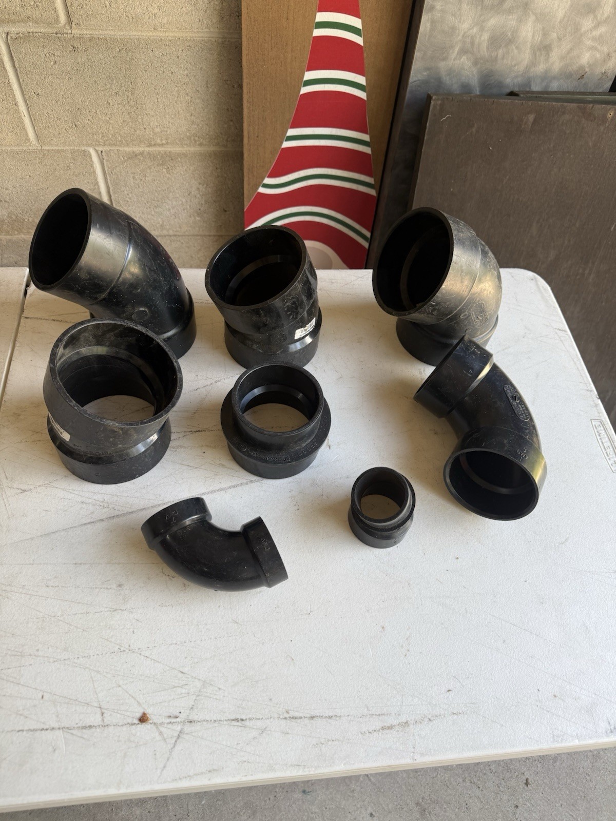 Conplas Pipe Fitting Coupling Elbow Multiple Sizes Lot Ot 8
