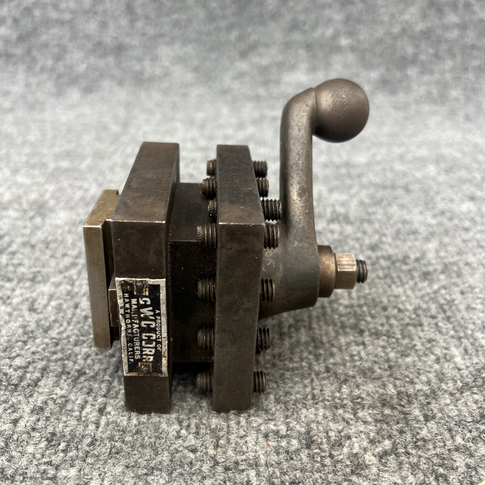 CWC Corr 4 WAY WEDGE TYPE TOOL POST Used