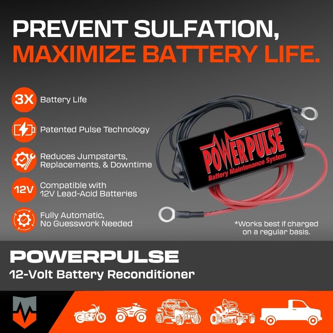 Pulsetech PowerPulse Battery Maintenance System, 12V