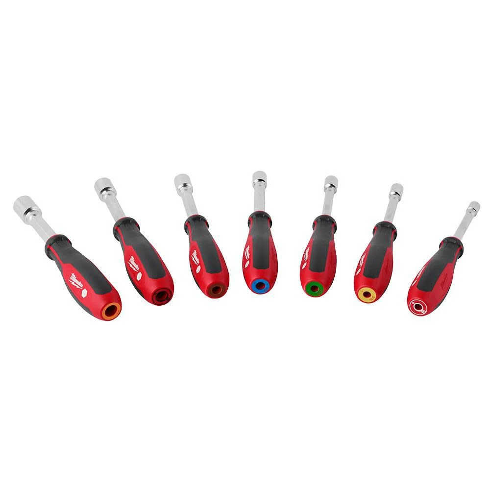 Milwaukee Sae Hollowcore Nut Driver Set 7Pc