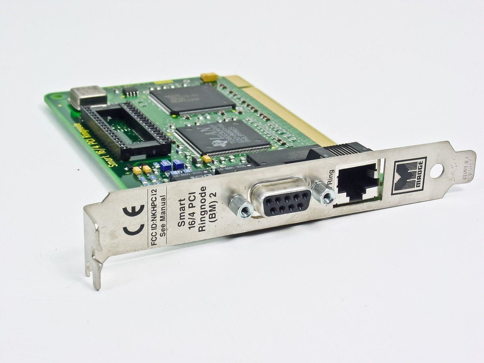 Madge Smart 16/4 PCI Ringnode 151-100-04 Token Ring Network Card IBM