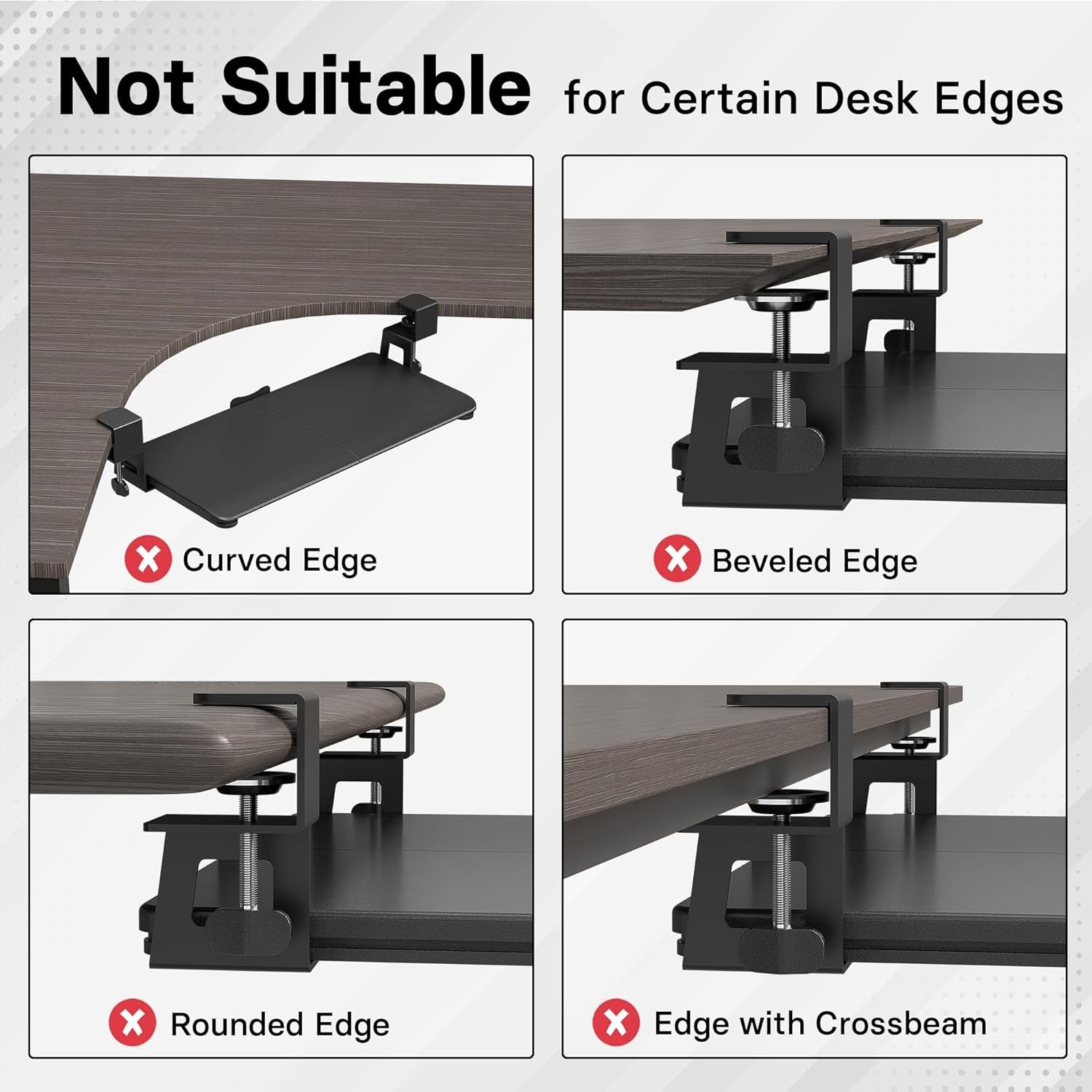Keyboard & Mouse Drawer, Space-Saving Solution