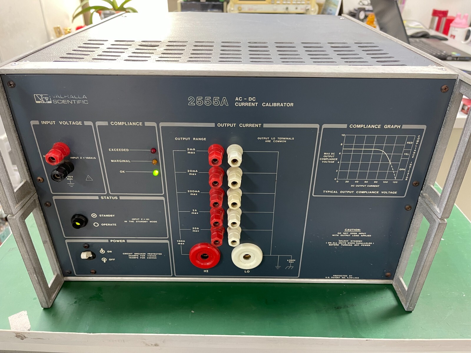 Valhalla Scientific 2555A Calibrator , tested & good working condition