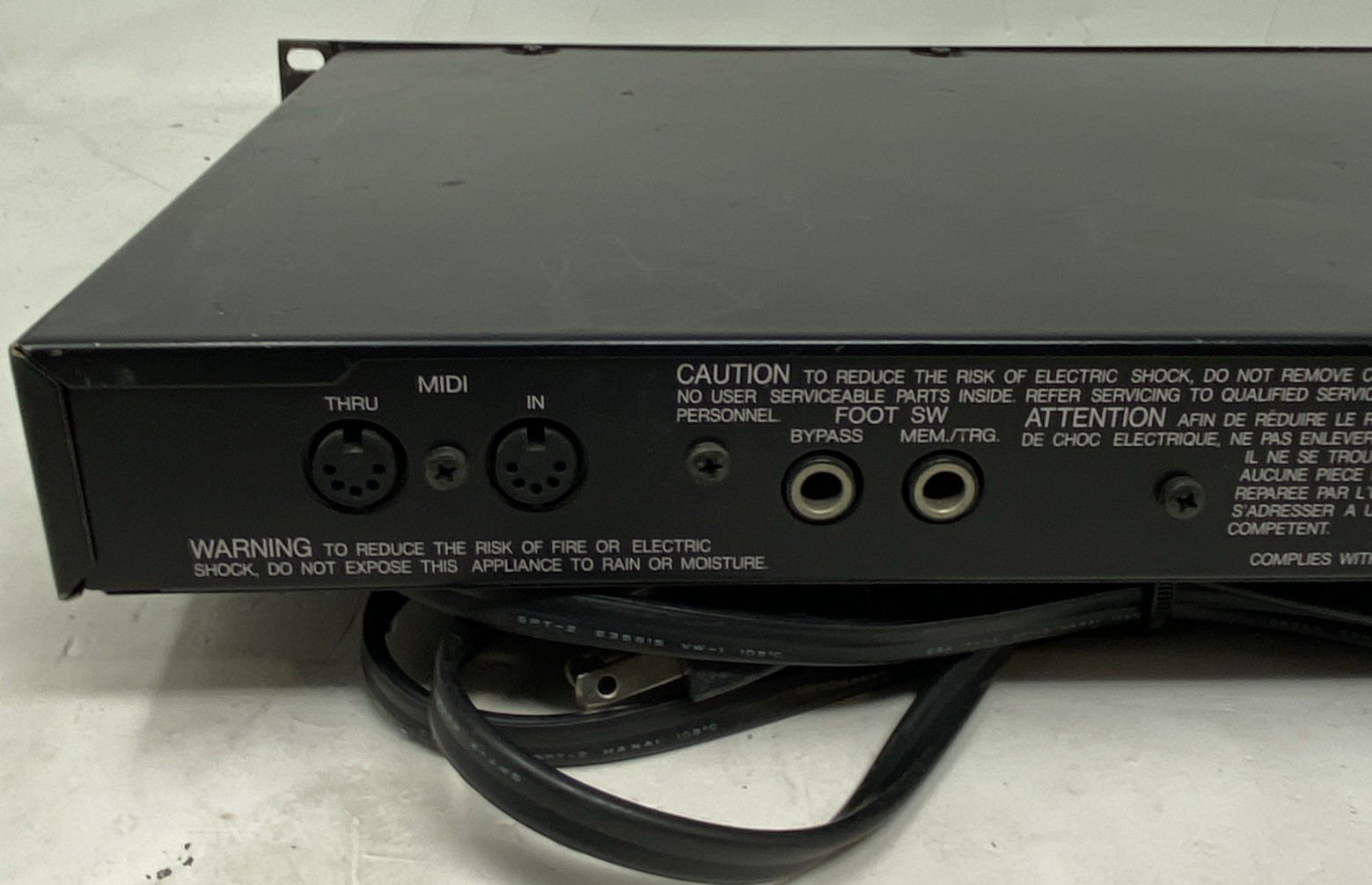 YAMAHA SPX50D Digital Effects Sound Processor